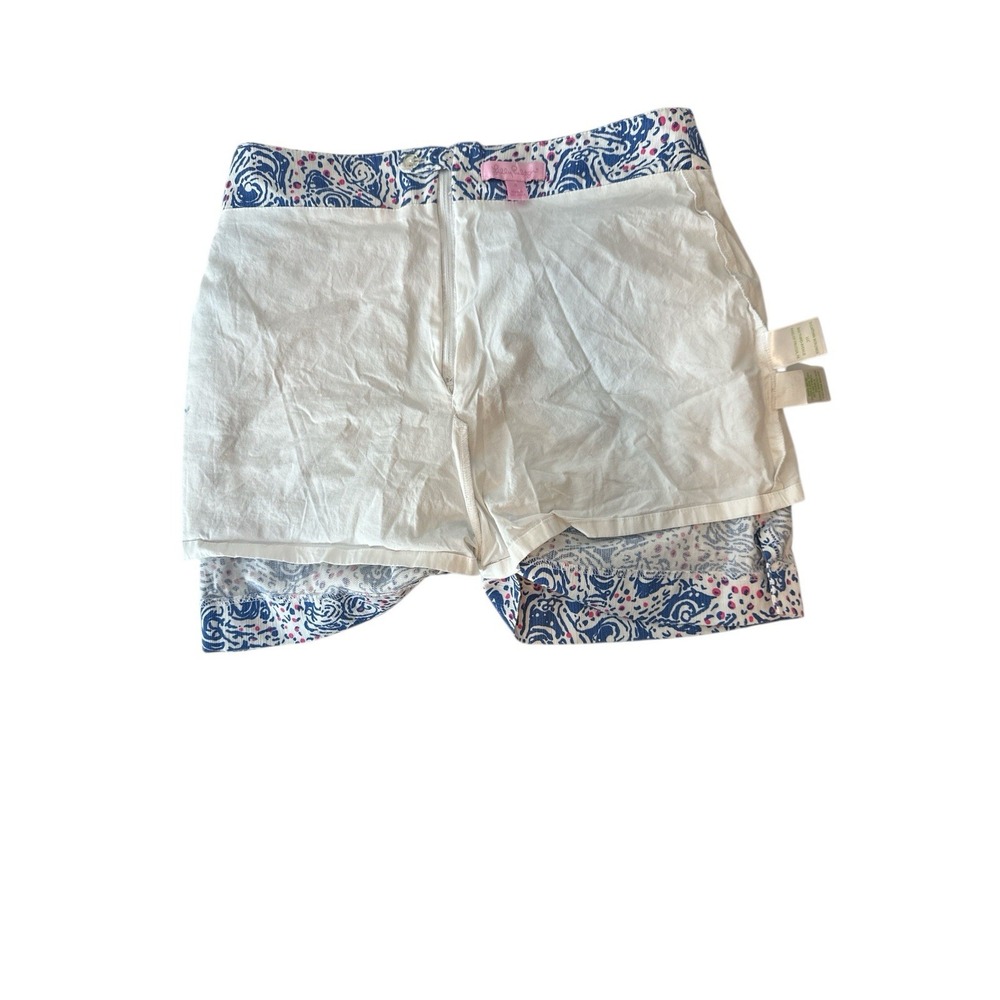 Lilly Pulitzer MARIGOLD SKORT Skirt Women Size 0 INDIGO SEA STAR Crush Beach - Picture 8 of 8